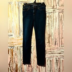 INC International Concepts Dark Blue Skinny Jeans